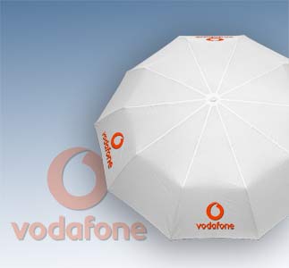 Зонт (автомат) Vodafone Белый